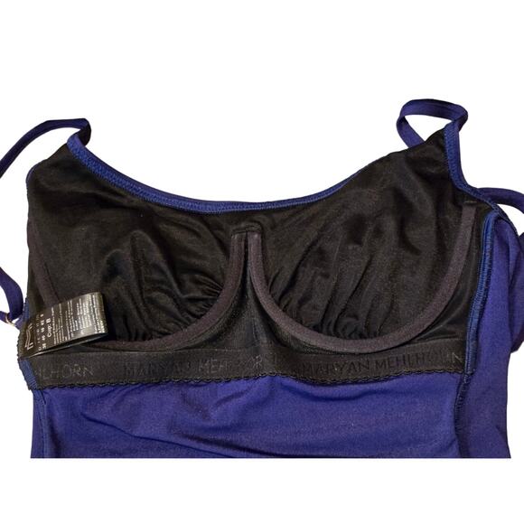 Maryan Mehlhorn Elements Tank Fullpiece, Sodalite 234 Navy Blue, Size 8, Cup B - Picture 7 of 8